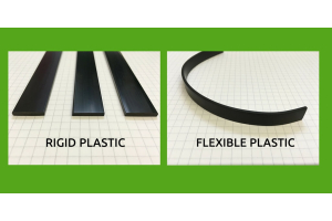 rigid and flexible plastic bar strips 