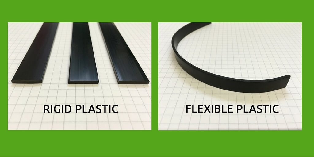 rigid and flexible plastic bar strips 